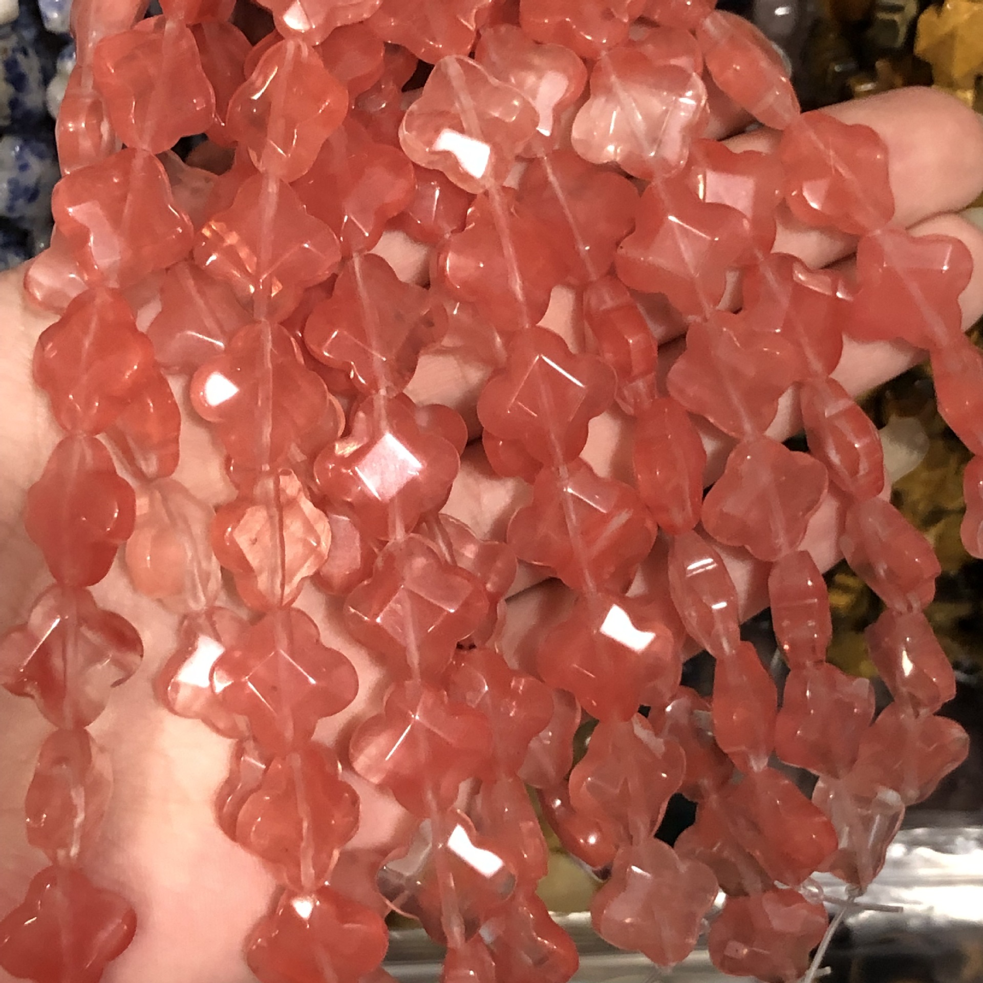 4:Red watermelon crystal