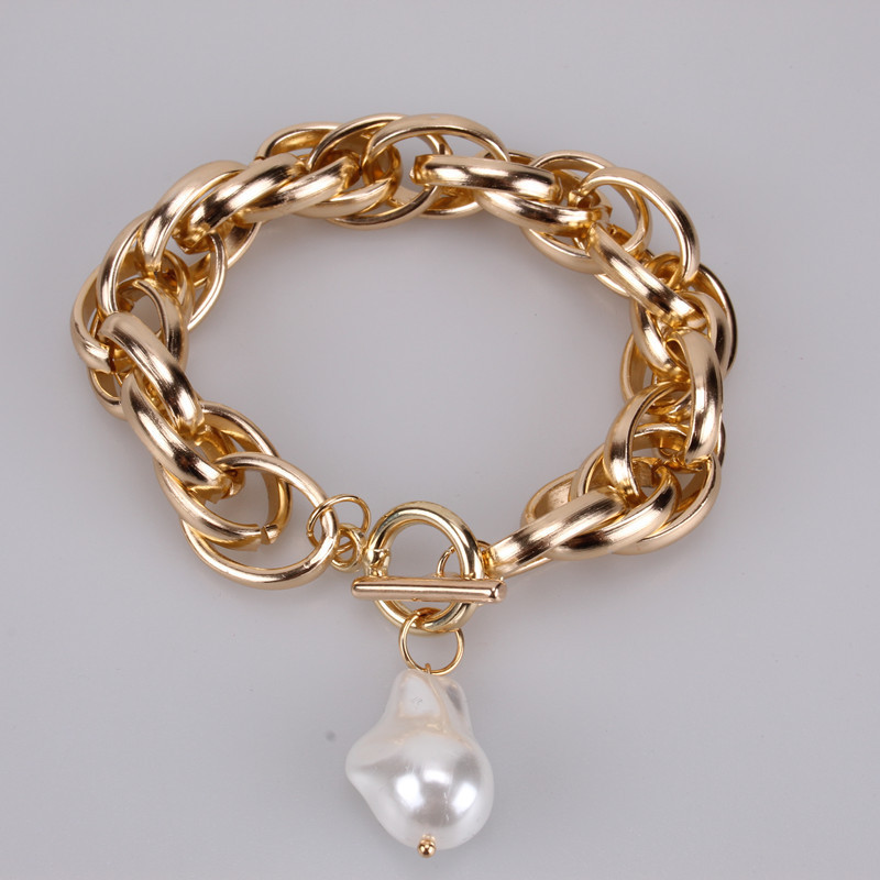 Gold bracelet 19cm