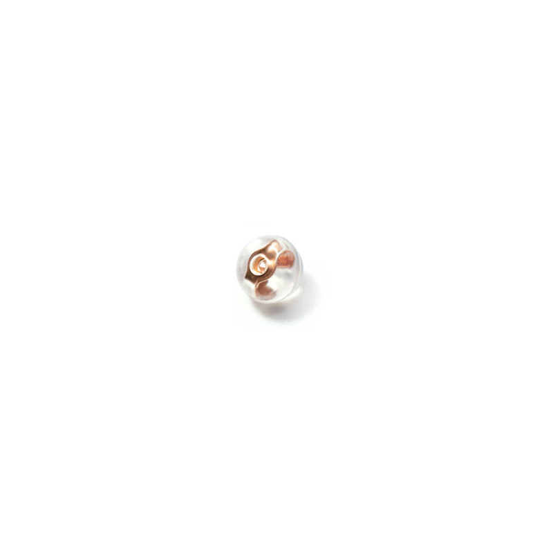 12:C5*5*4.5mm   rose gold color plated
