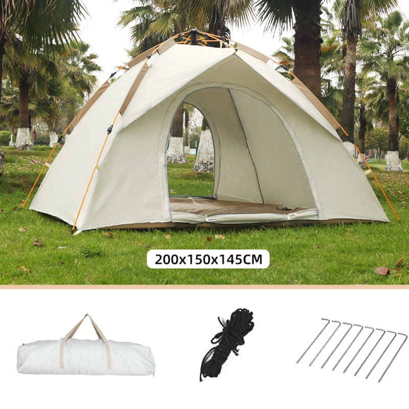 Cloud ash two doors windowless version of the tent (Two persons)