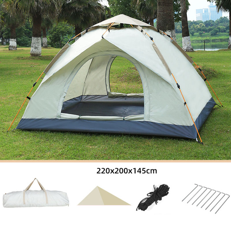 Cloud ash two doors windowless version of the tent cover (3-4 persons)