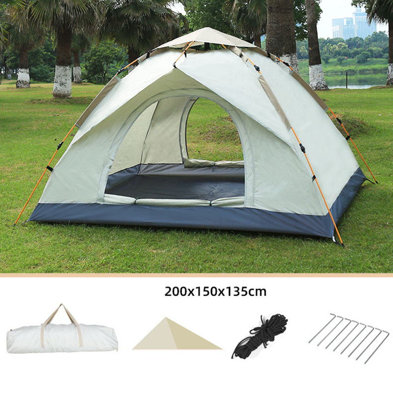 Cloud ash two doors windowless version of the tent cover (Two persons)