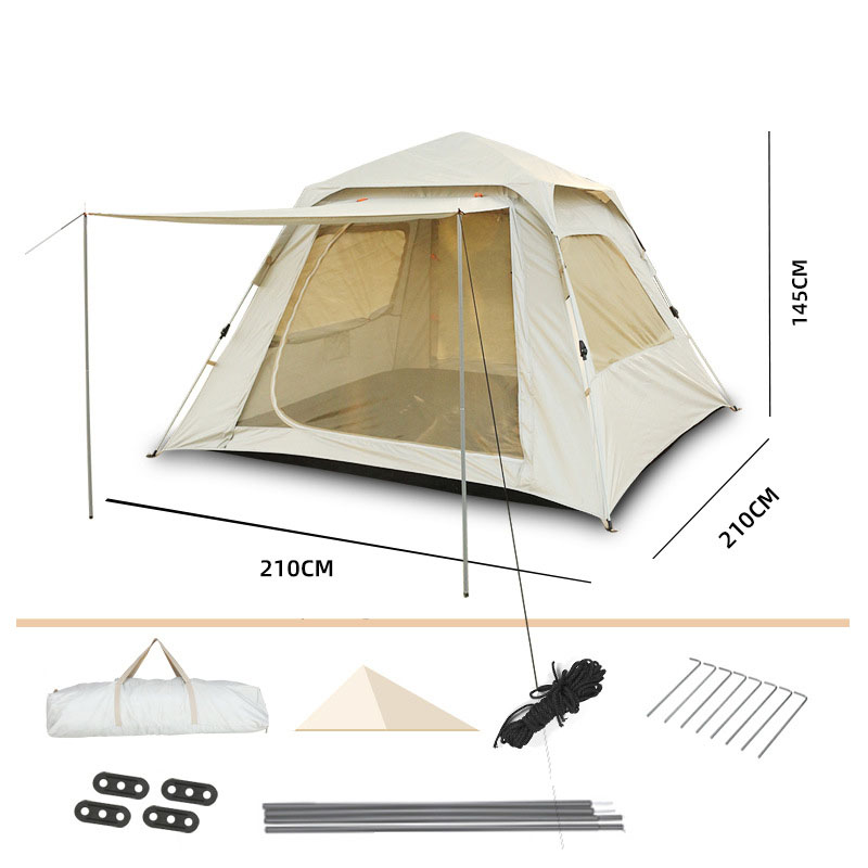 Cloud ash two doors two Windows version of the tent (5-8 persons)