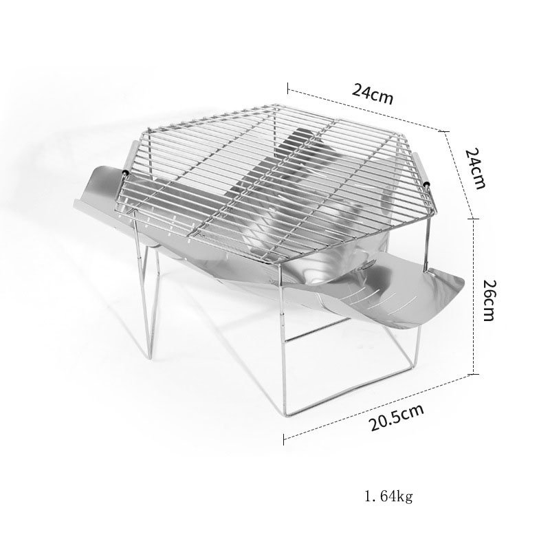 Burning Stove - Luxury grilled mesh model