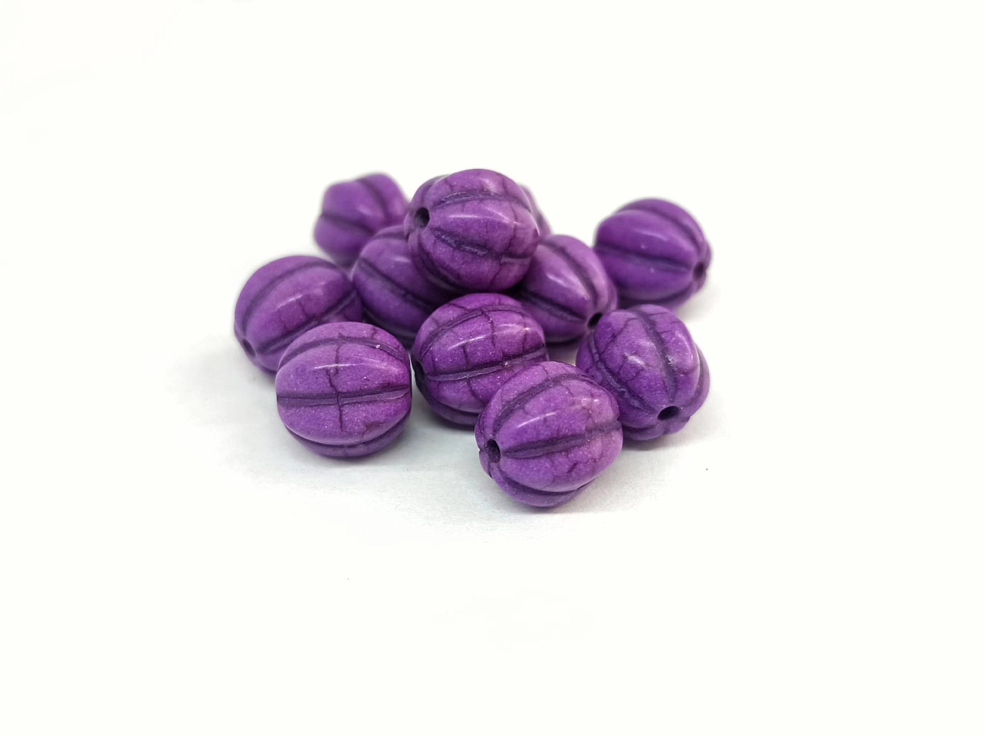 purple 10*10mm about 38 pieces/string