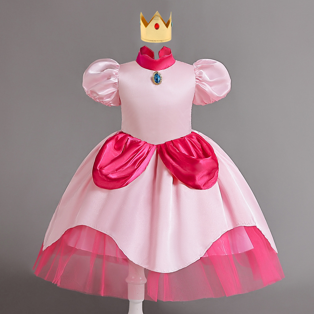 Pink and crown