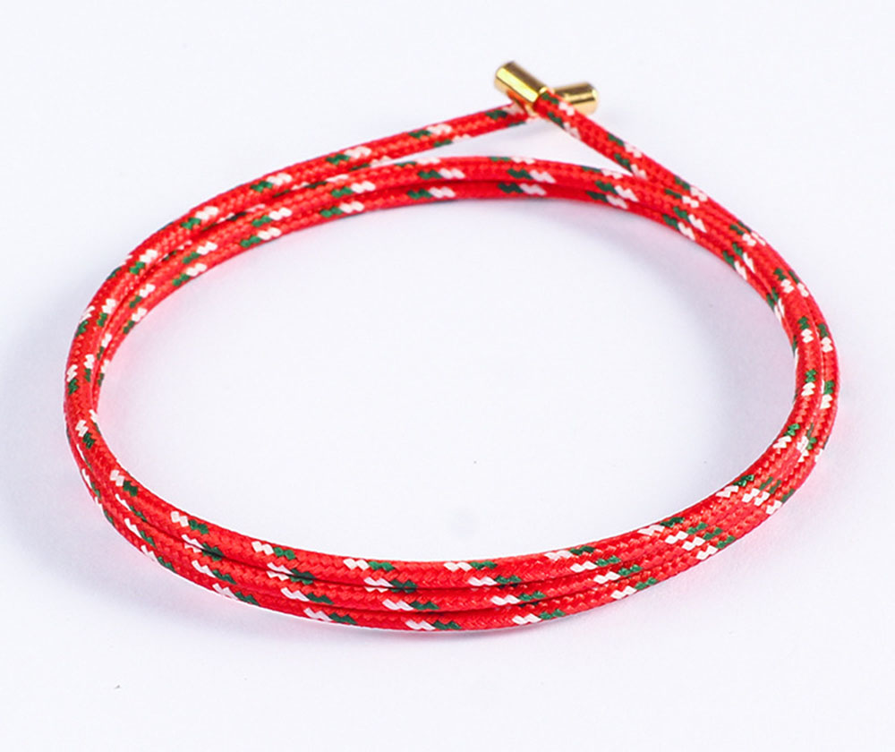 Three spell red, white and green 27cm single lap