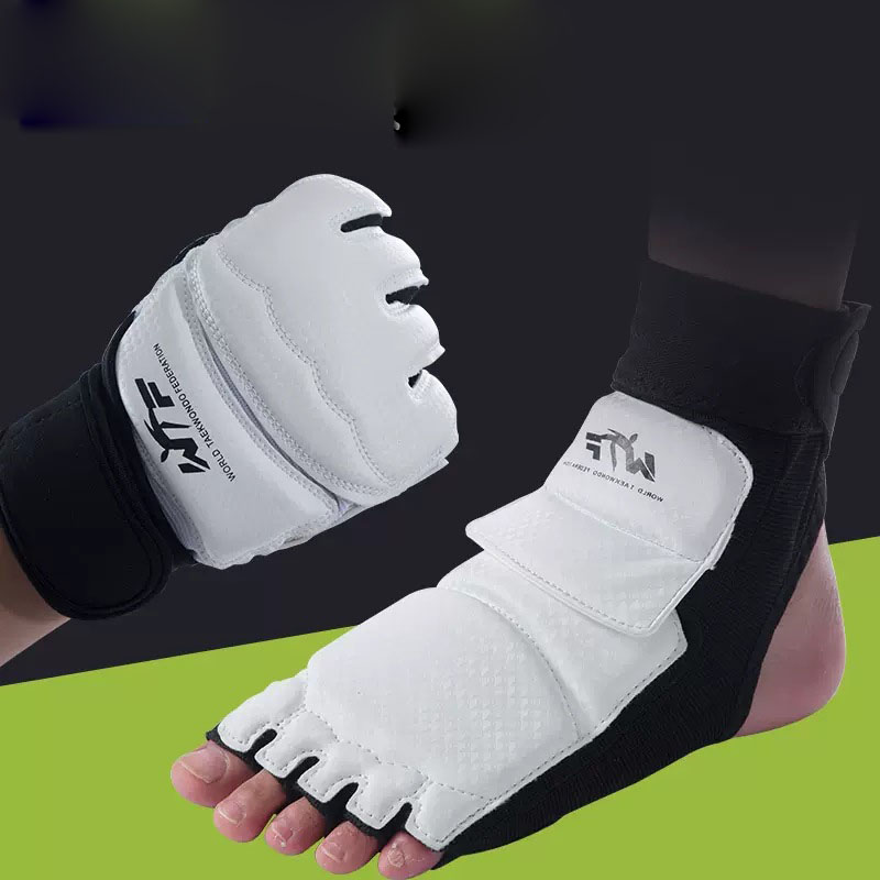 A set of hand and foot guards L size