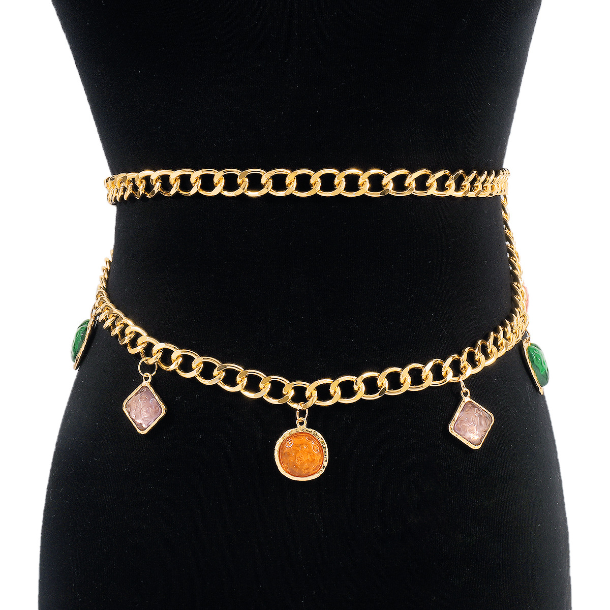 3:Gold waist chain