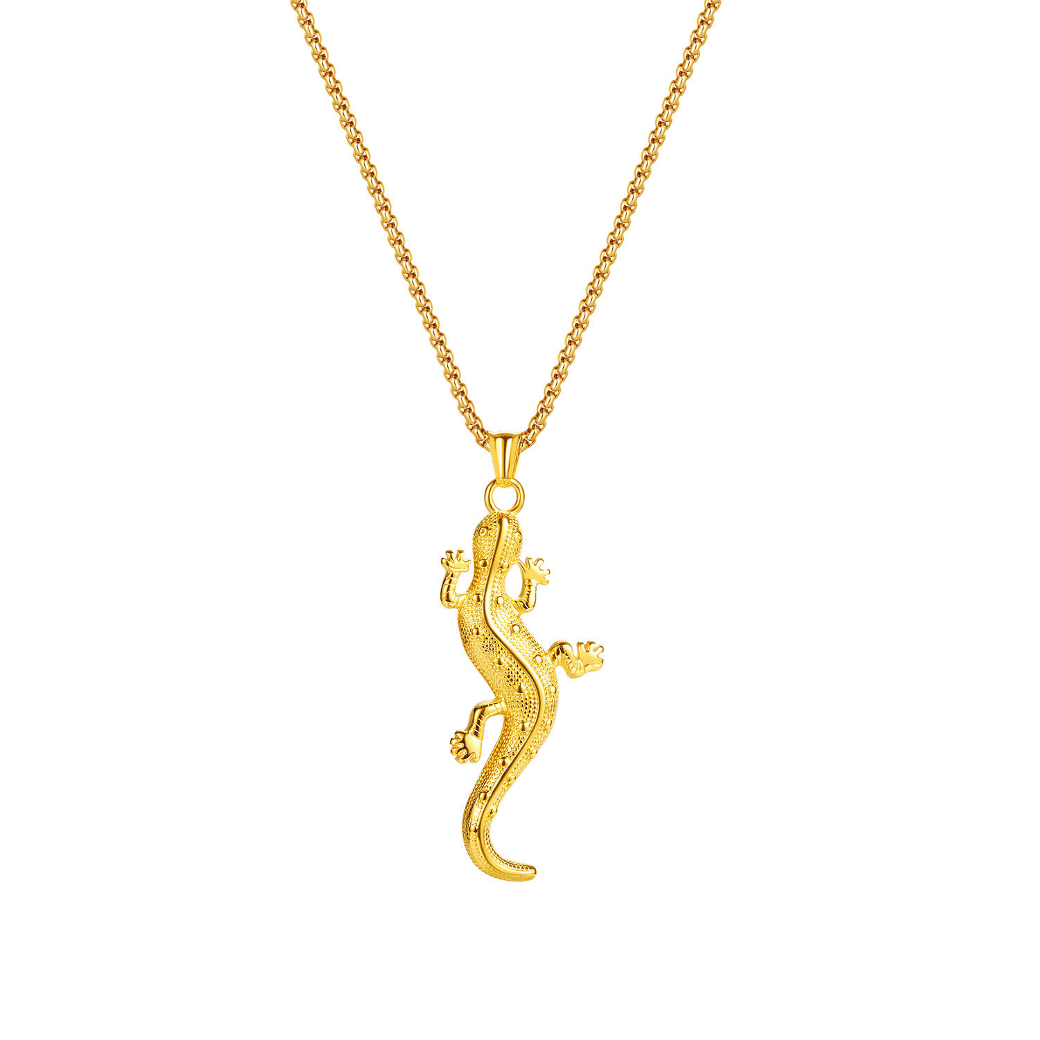 Gold pendant   Chain [with pearl chain 3*55cm]