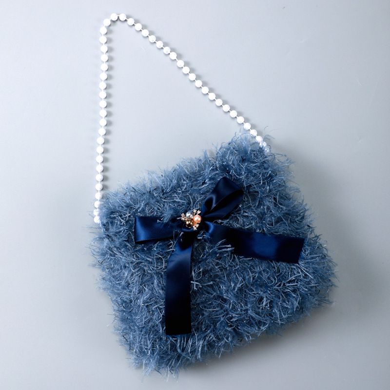 Dark Blue Bag (22 * 17cm)