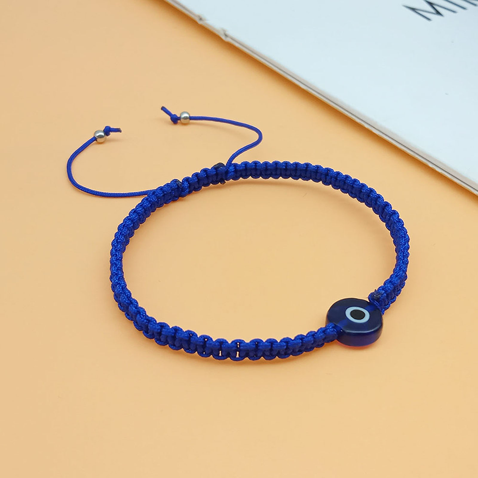 2:Blue Eye Blue Rope Bracelet