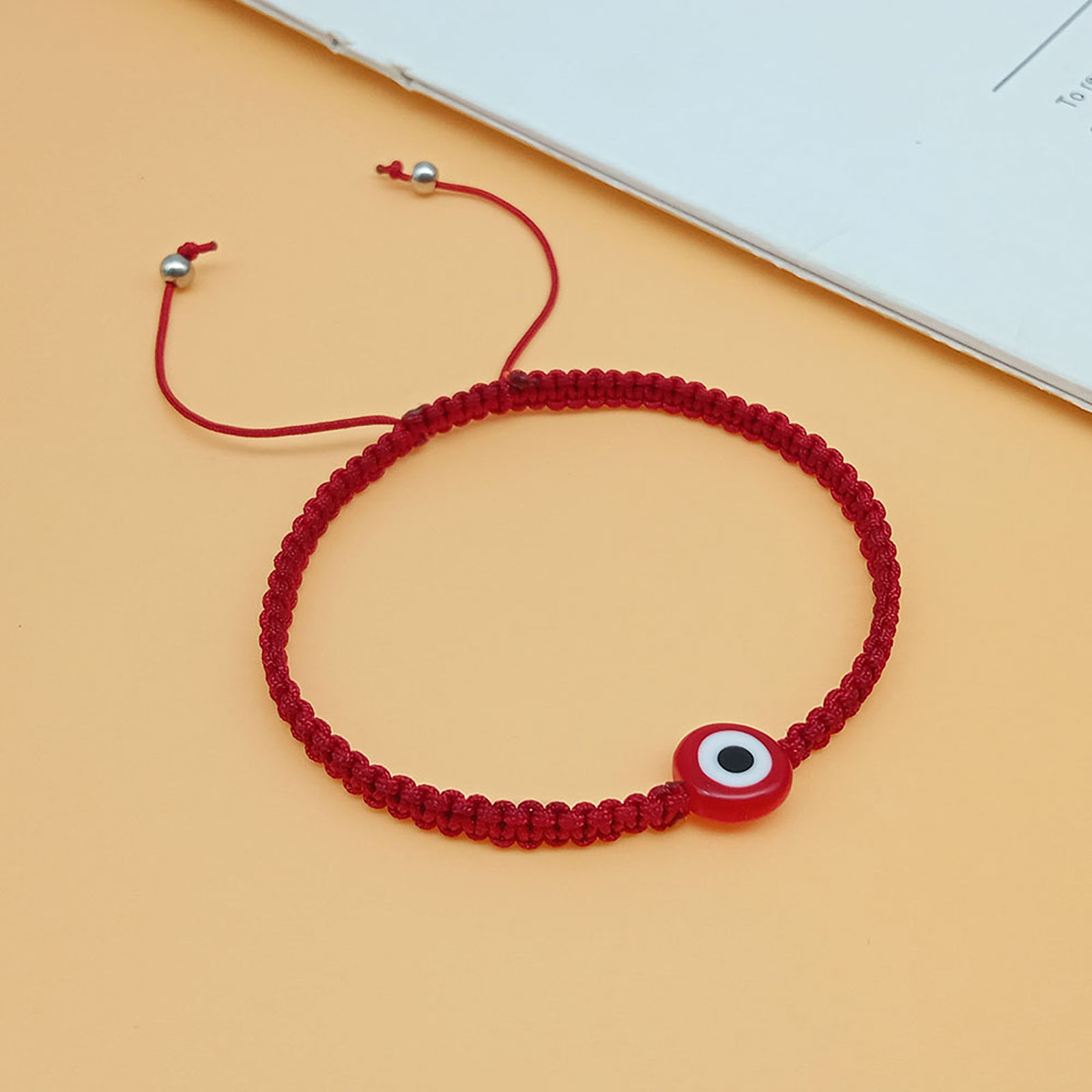 4:Red Eye Red Rope Bracelet