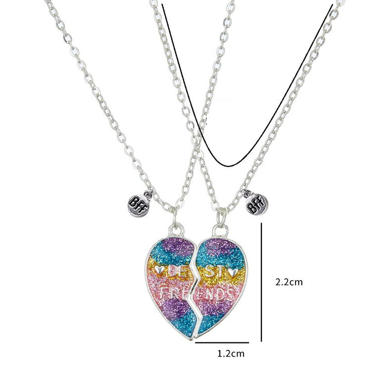Love Color Gradient Drop Set - Necklace