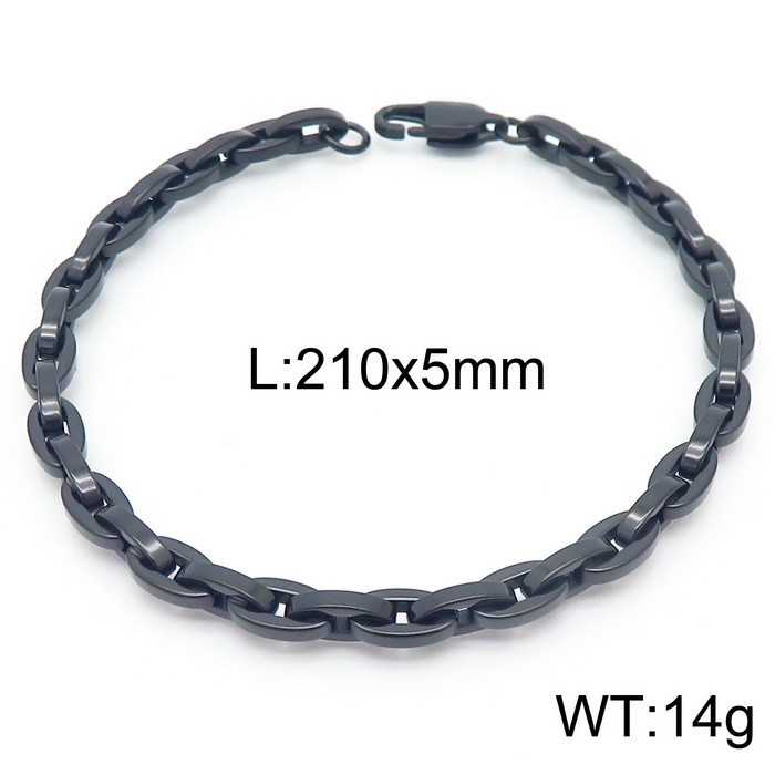 3:Black bracelet