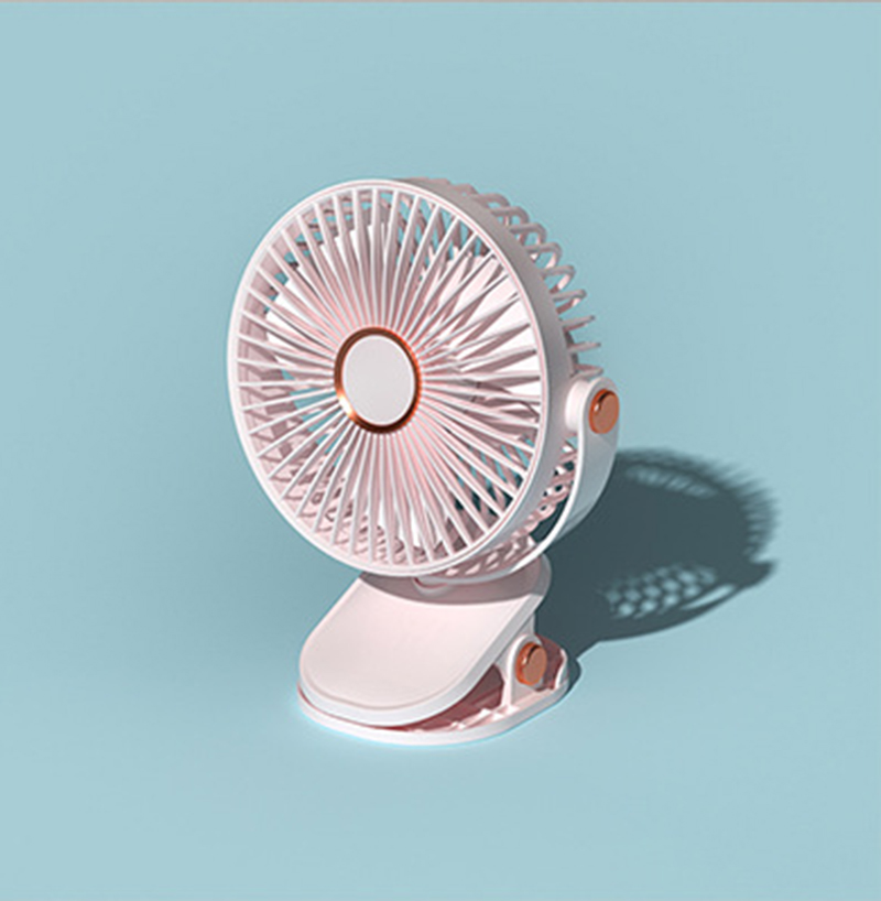 Pink, multi-functional small fan [ with battery, rechargeable ]175 * 112 * 210mm