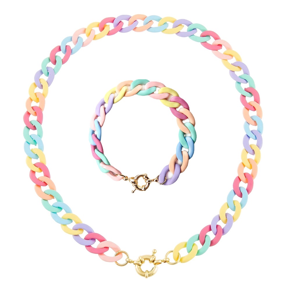 N-003B Necklace + bracelet set