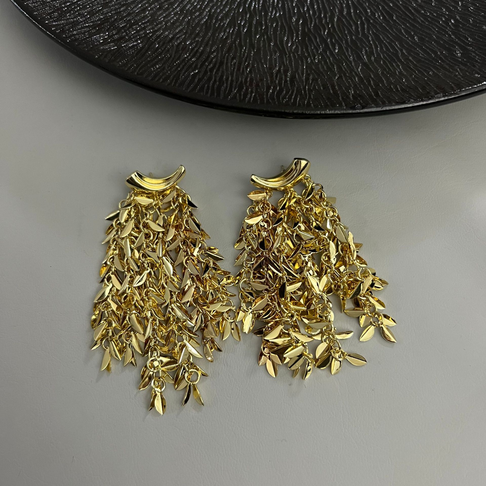 1:Gold earrings