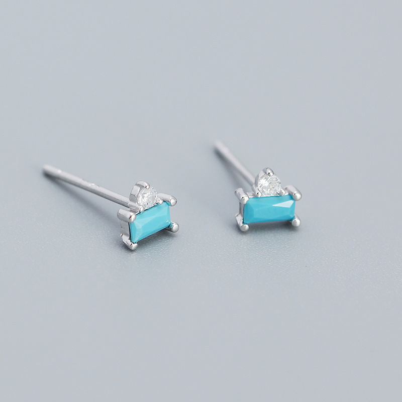 White gold (blue turquoise)