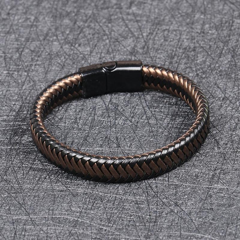 Bronze and black buckle