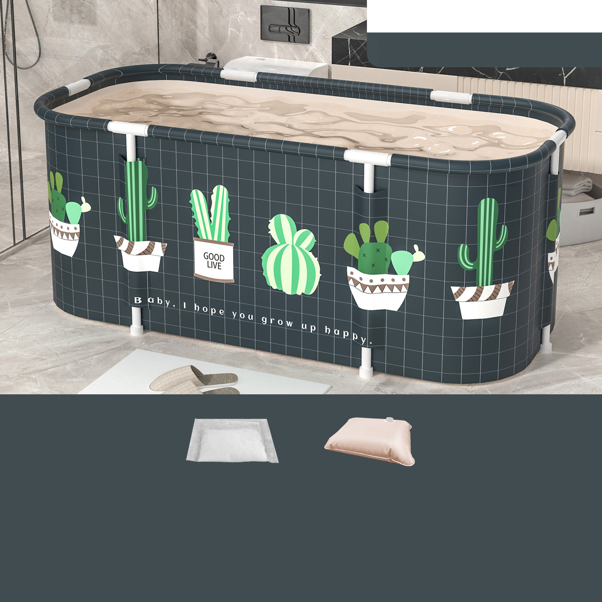 Cactus [Standard: Bath salt water injection cushion drain pipe]