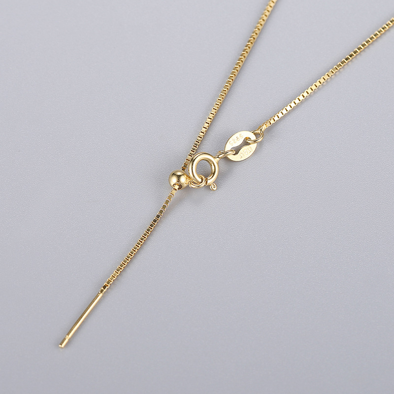 3:Gold (0.8 mm chain width)