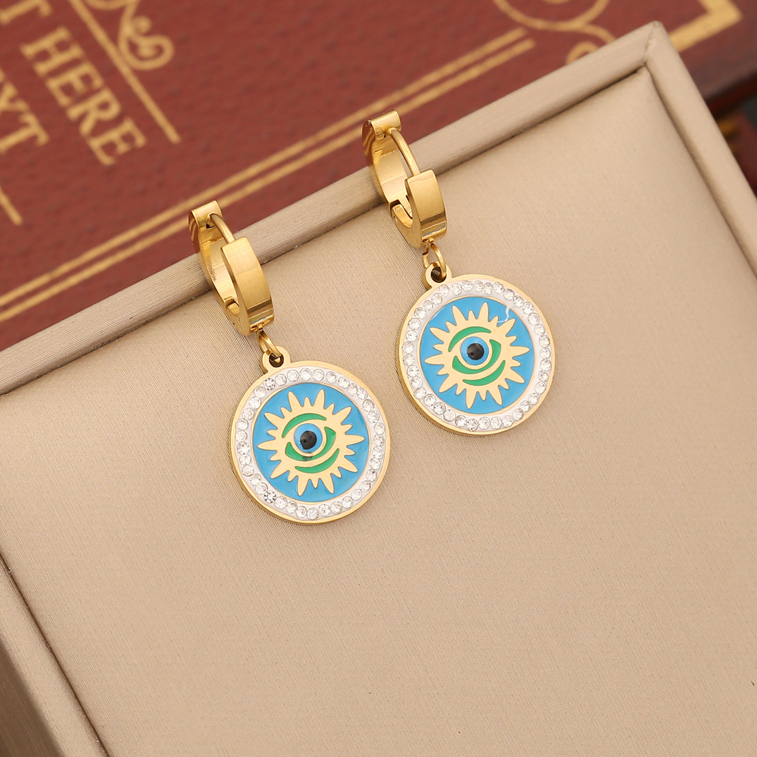 Earrings-3 * 2 cm