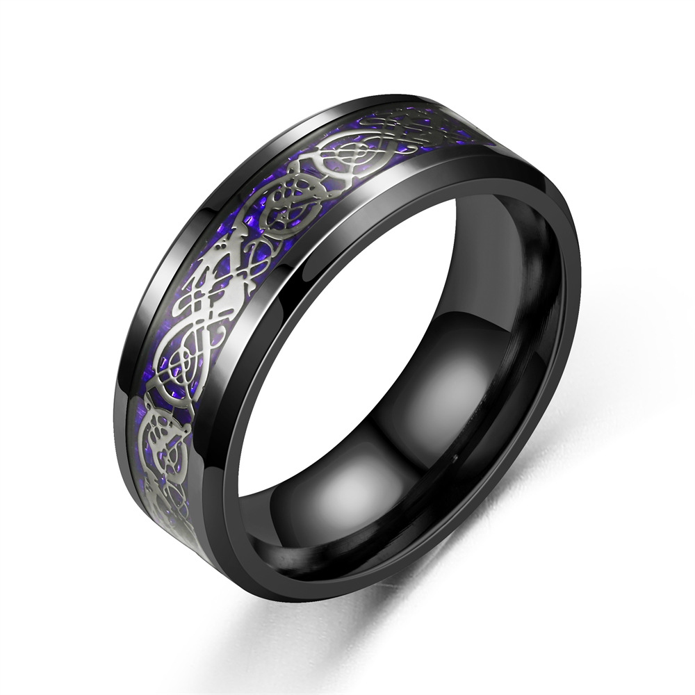 Purple Black Dragon piece