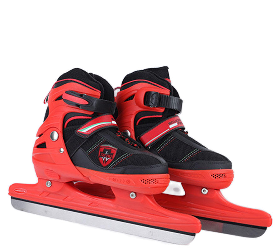 Red speed skating