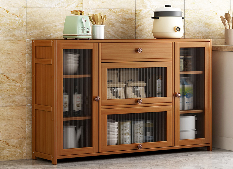 Flagship-135 four-door tawny sideboard with drawers