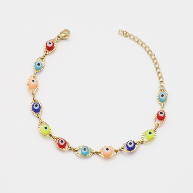Bracelet - Colorful length 17   5cm