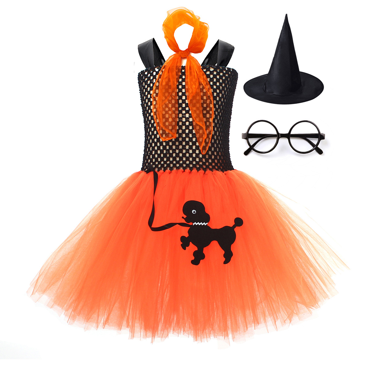 torrid orange dress with accessories