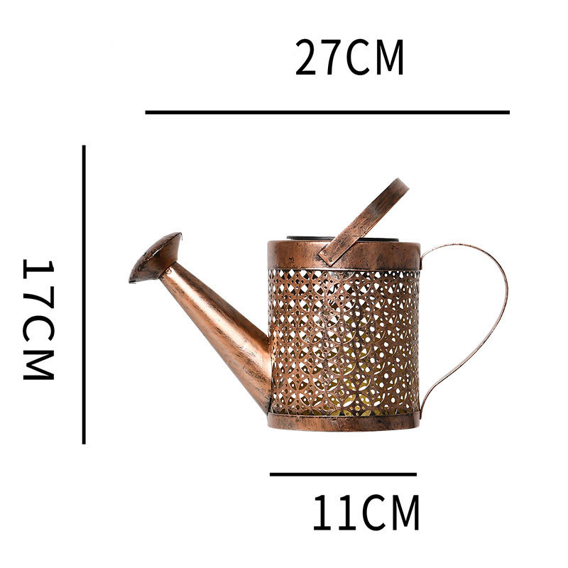 Large copper kettle light (without hook)