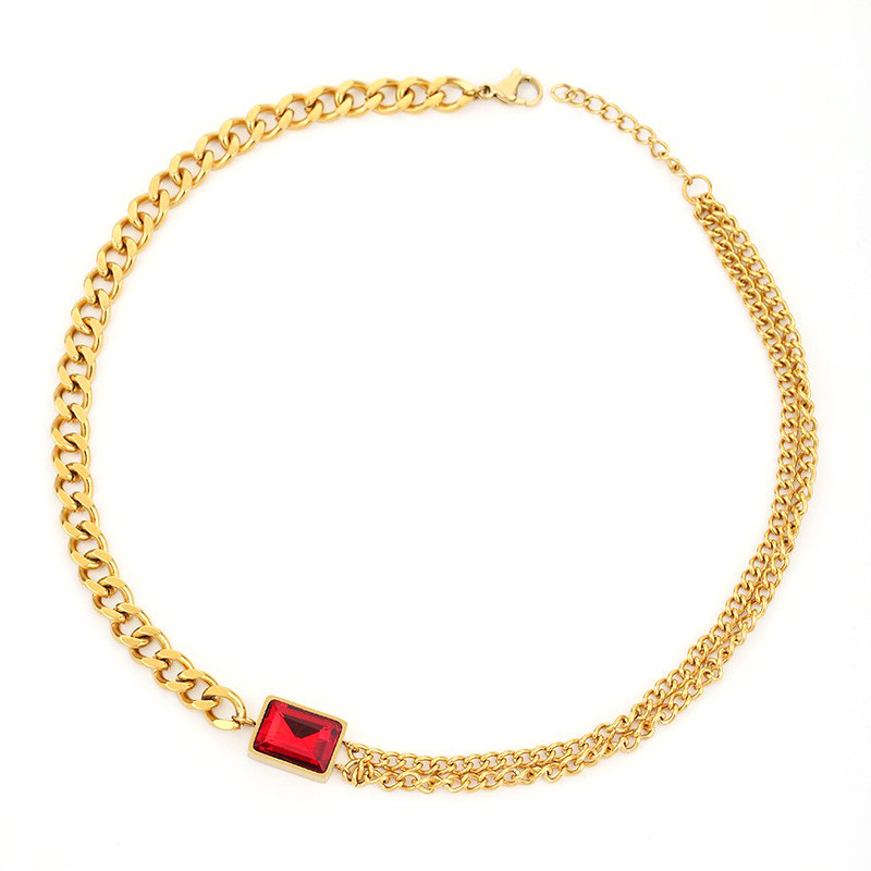 5:red necklace