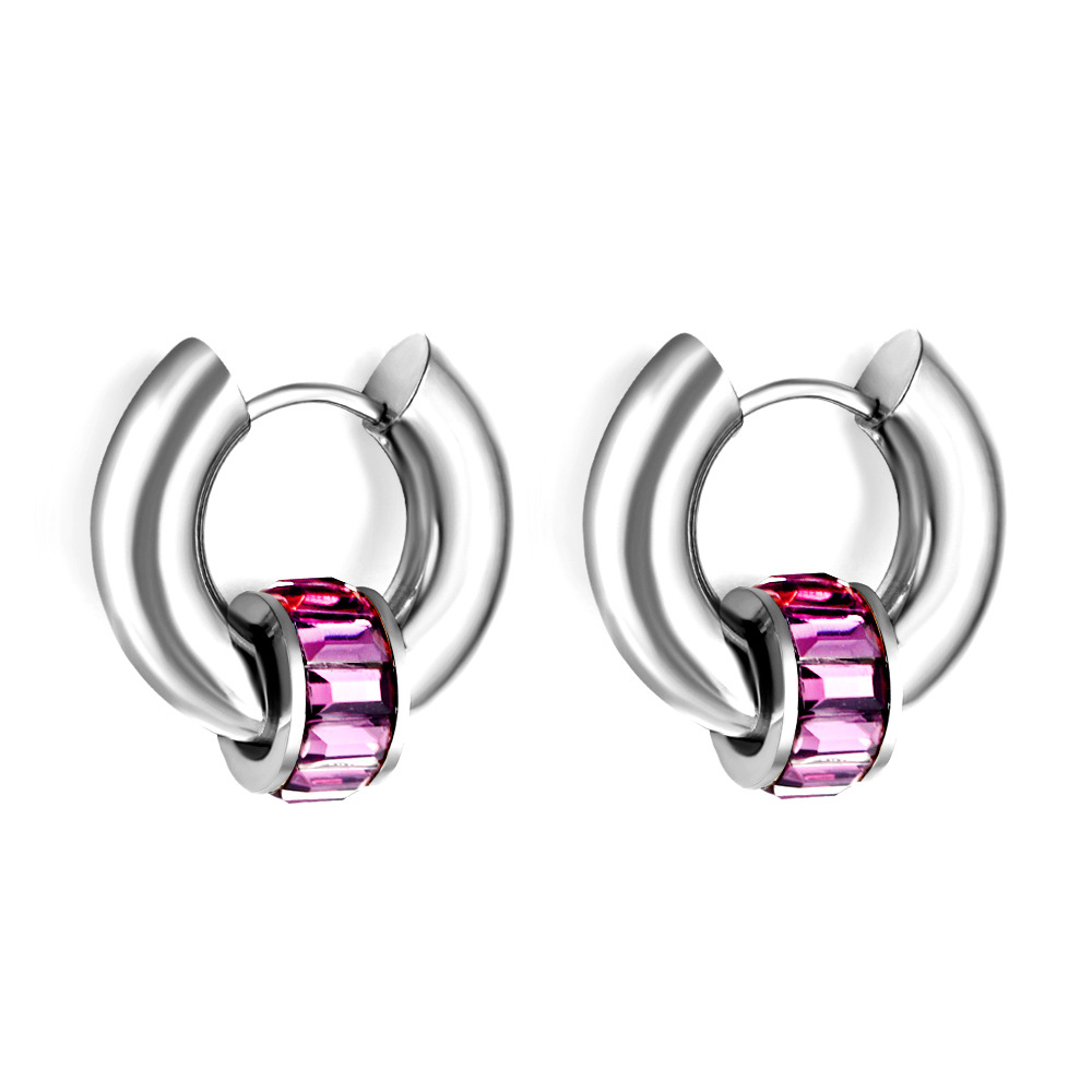 1:Purple Diamond Circle steel color