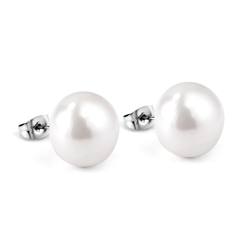 14mm flat steel white pearl