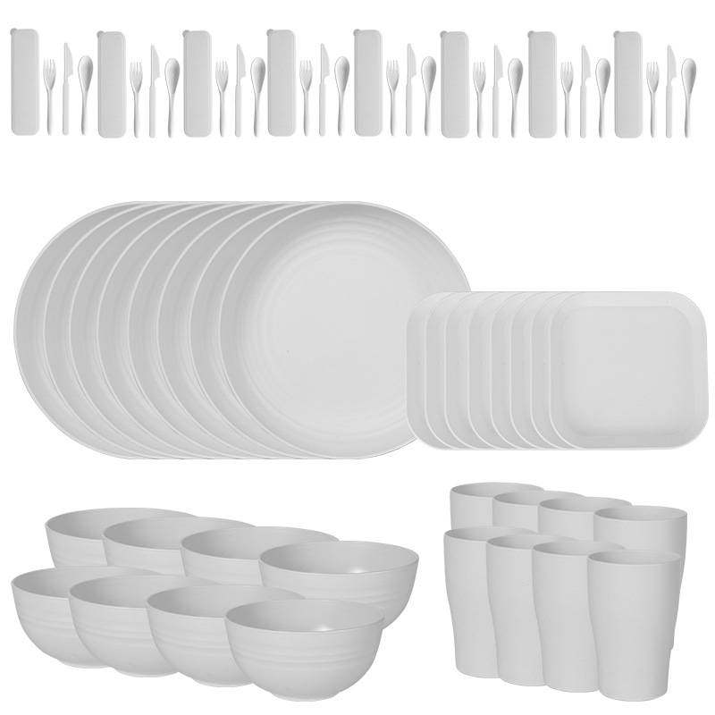 64 PCs/sets of 8 persons (with square dish)