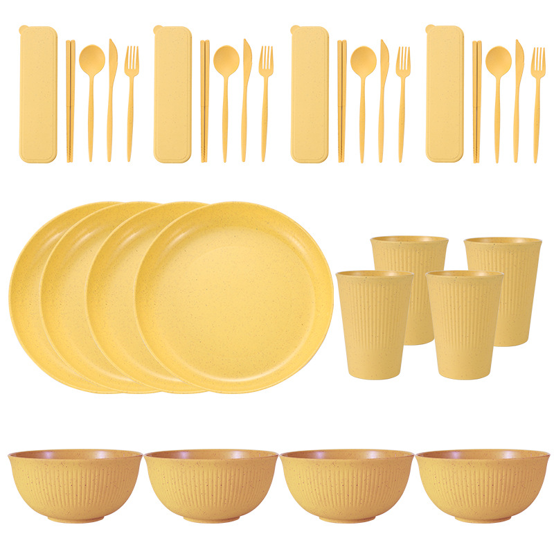 yellow 32 PCs/set without square plate