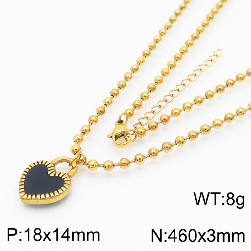 Gold necklace KN234398-Z