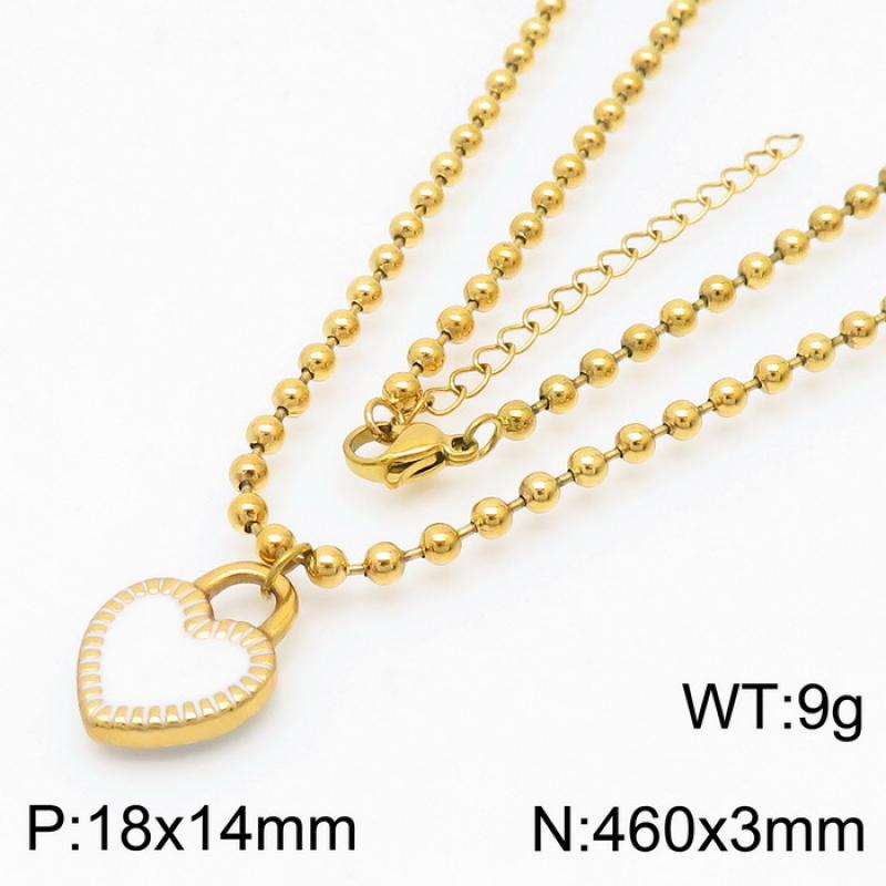 Gold necklace KN234400-Z