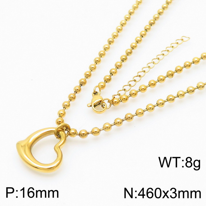 4:Gold necklace KN234389-Z