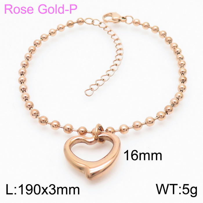 2:Rose gold bracelet KB167244-Z