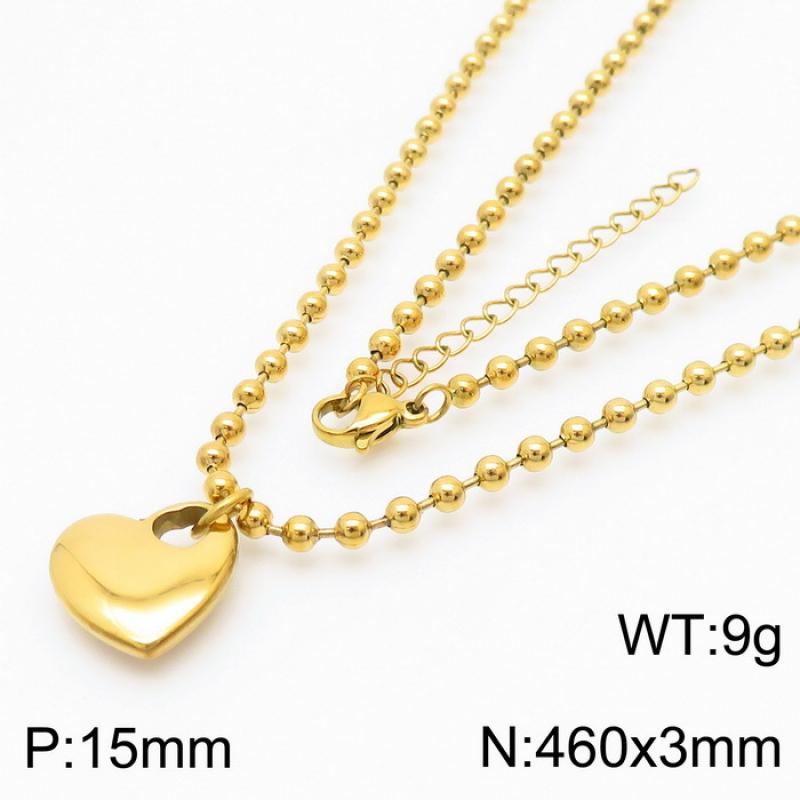 Gold necklace KN234392-Z