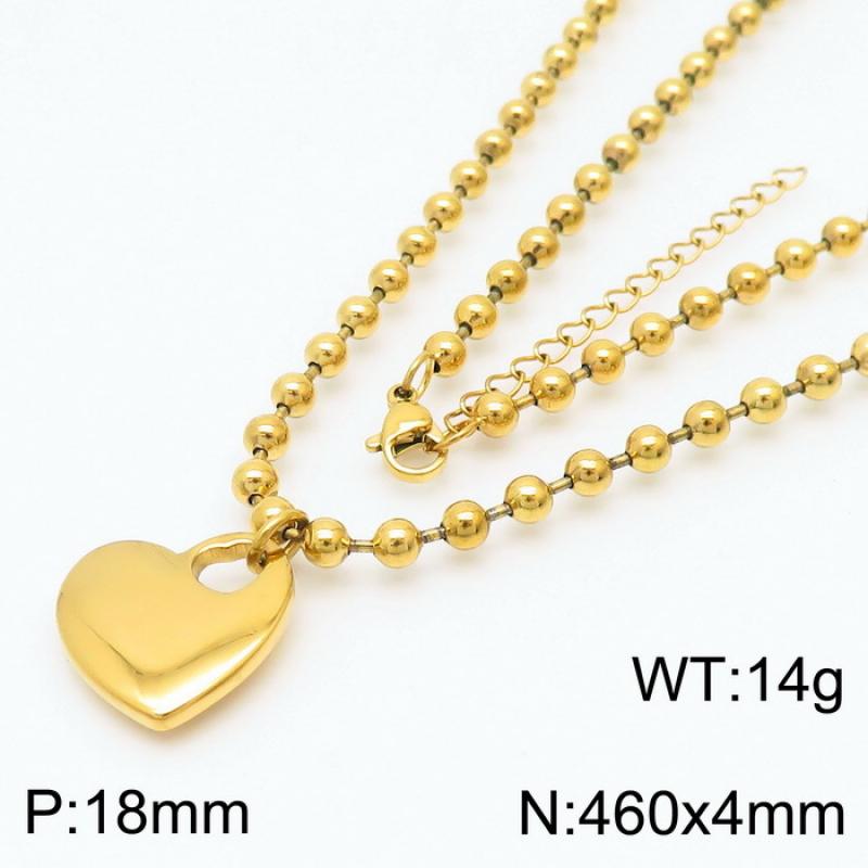 Gold necklace KN234414-Z