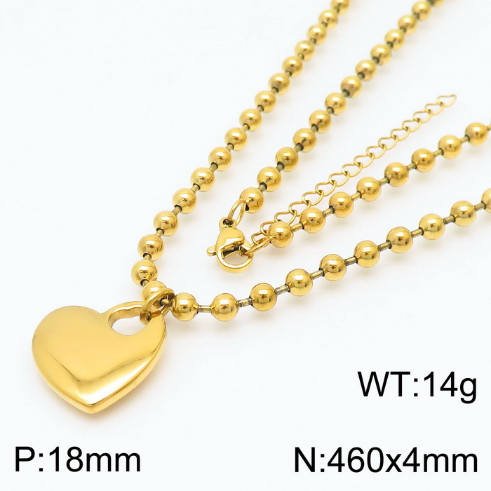 11:Gold necklace KN234414-Z