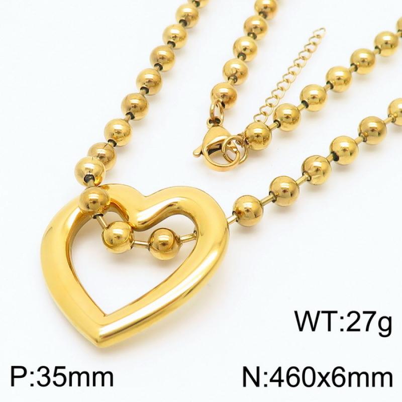 Gold necklace KN234425-Z