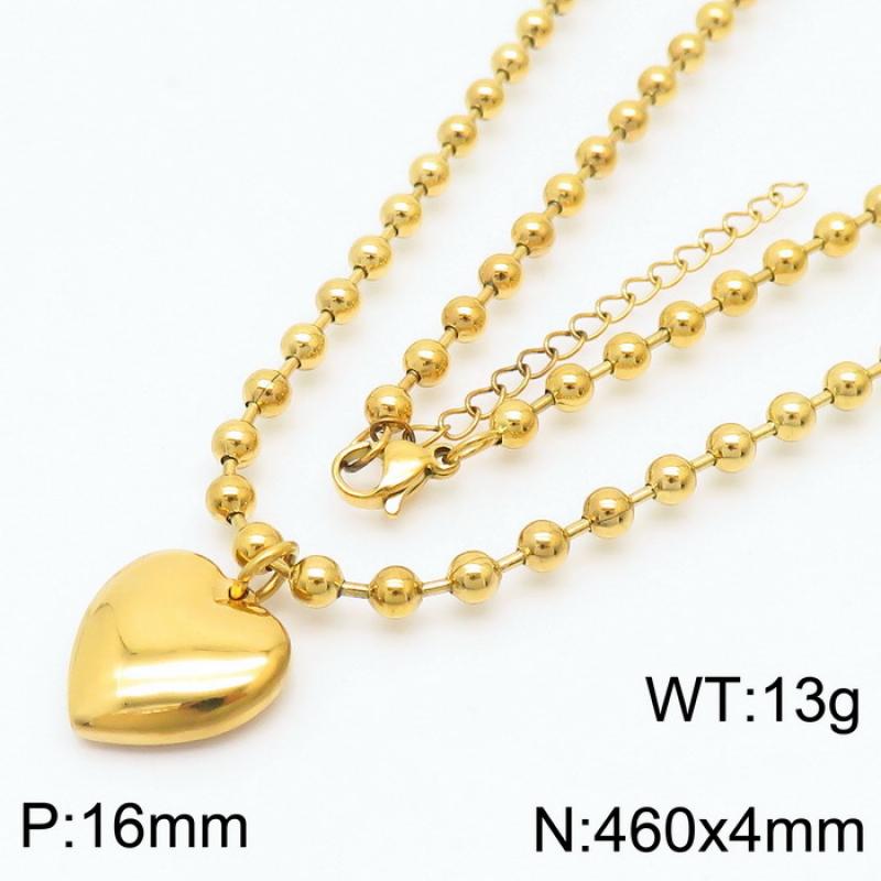 Gold necklace KN234417-Z