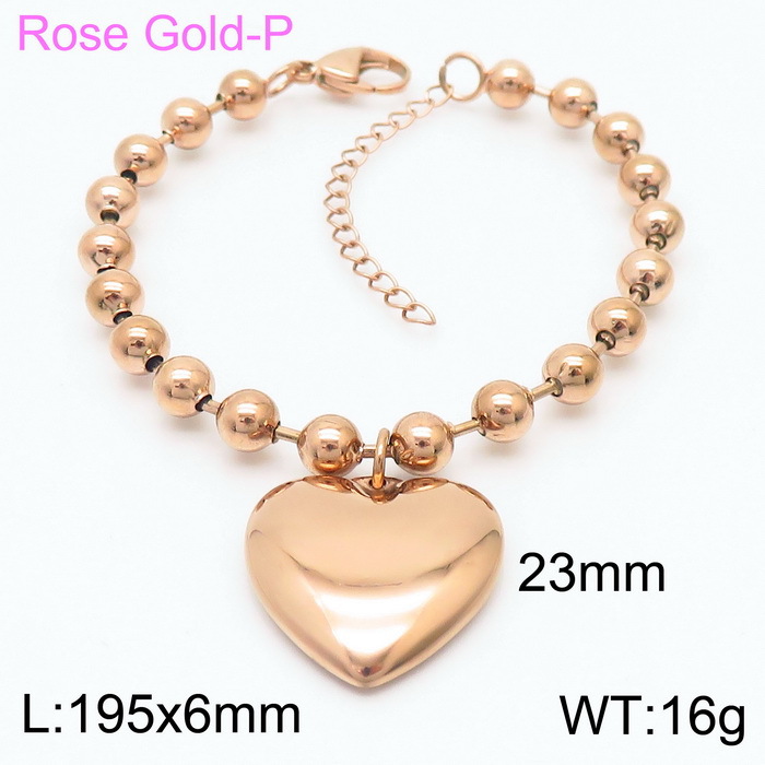 4:Rose gold bracelet KB167285-Z