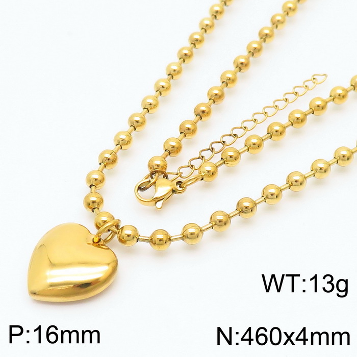 8:Gold necklace KN234417-Z