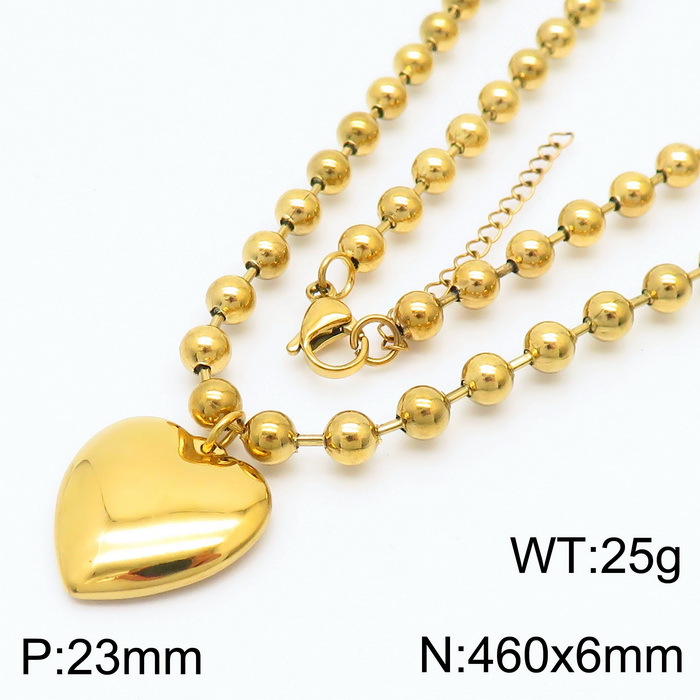 11:Gold necklace KN234439-Z